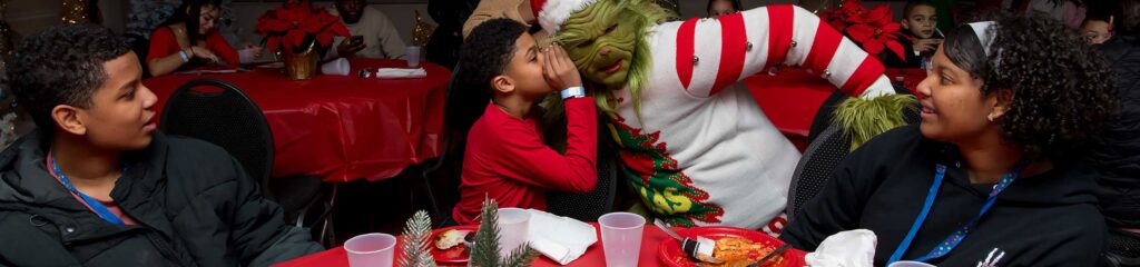 Angels Over CT | We are a non-profit that helps kids in shelters in Connecticut by throwing them a Christmas party!